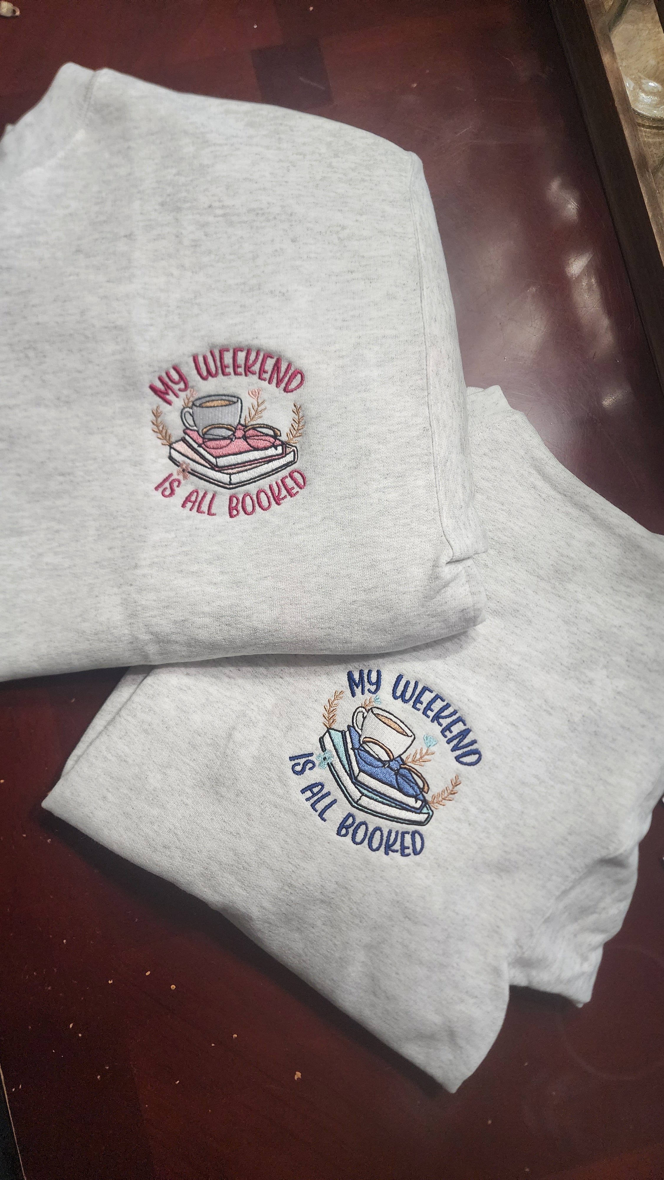 Weekend all Booked Crewneck